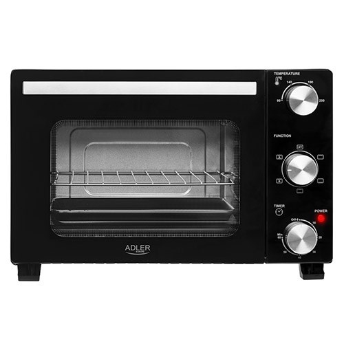Adler AD 6024 oven Zwart