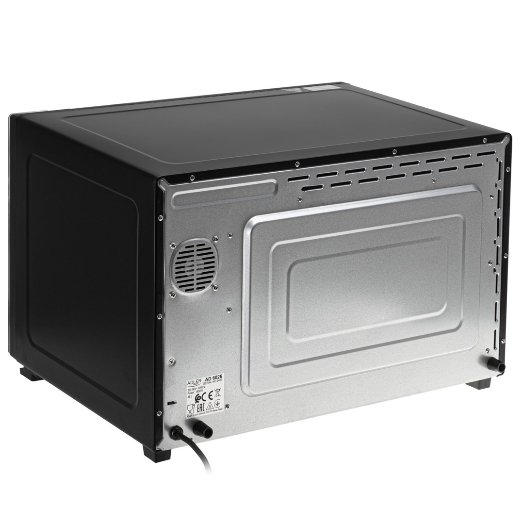 Adler AD 6026 oven Zwart