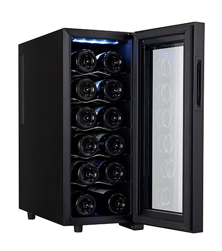 Adler AD 8083 Dranken-/wijnprovisiekast Zwart