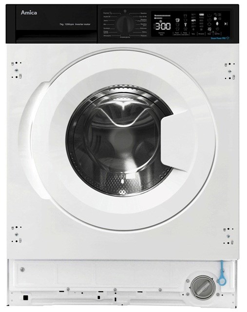 Amica WABIC712ALiStO Ingebouwde wasmachine
