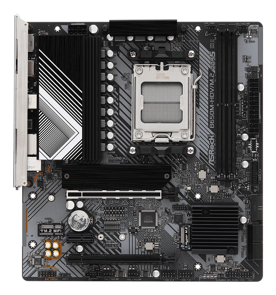 Asrock B650M-HDV/M.2 AMD B650 Socket AM5 micro ATX