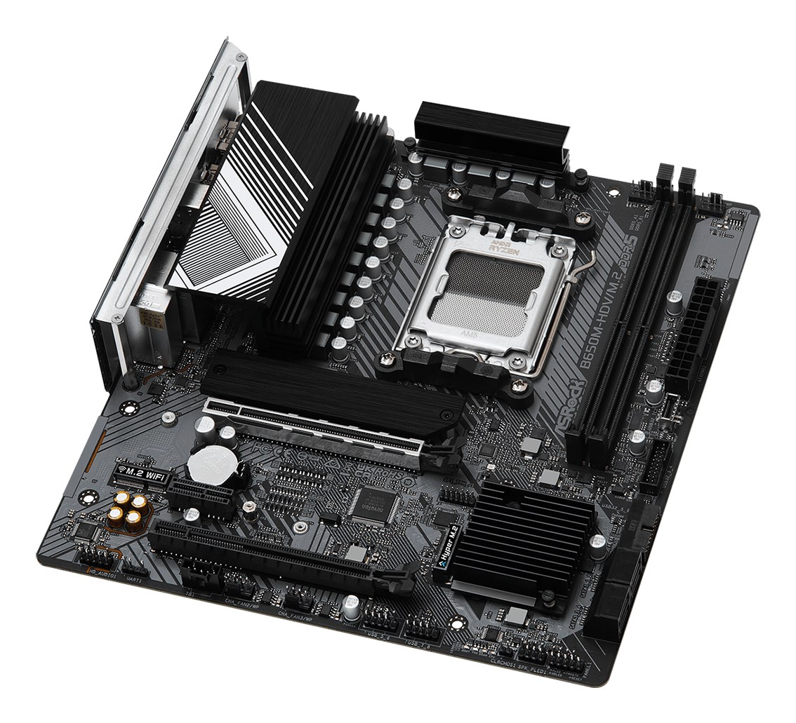 Asrock B650M-HDV/M.2 AMD B650 Socket AM5 micro ATX
