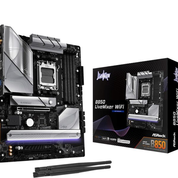 Asrock B850 LiveMixer WiFi AMD B850 Socket AM5 ATX