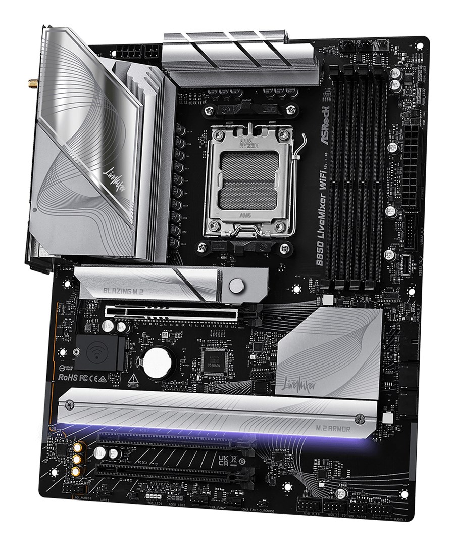 Asrock B850 LiveMixer WiFi AMD B850 Socket AM5 ATX