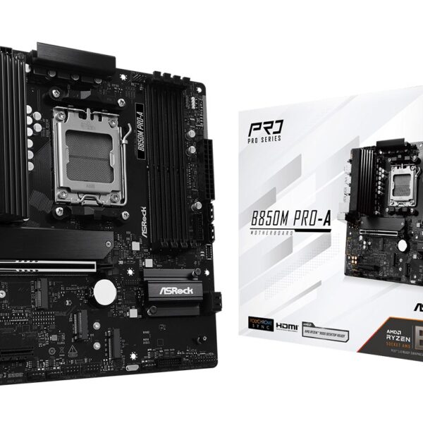 Asrock B850M Pro-A AMD B850 Socket AM5 micro ATX
