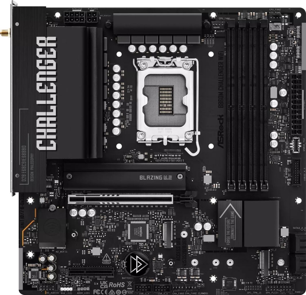 Asrock B860M CHALLENGER WIFI-moederbord