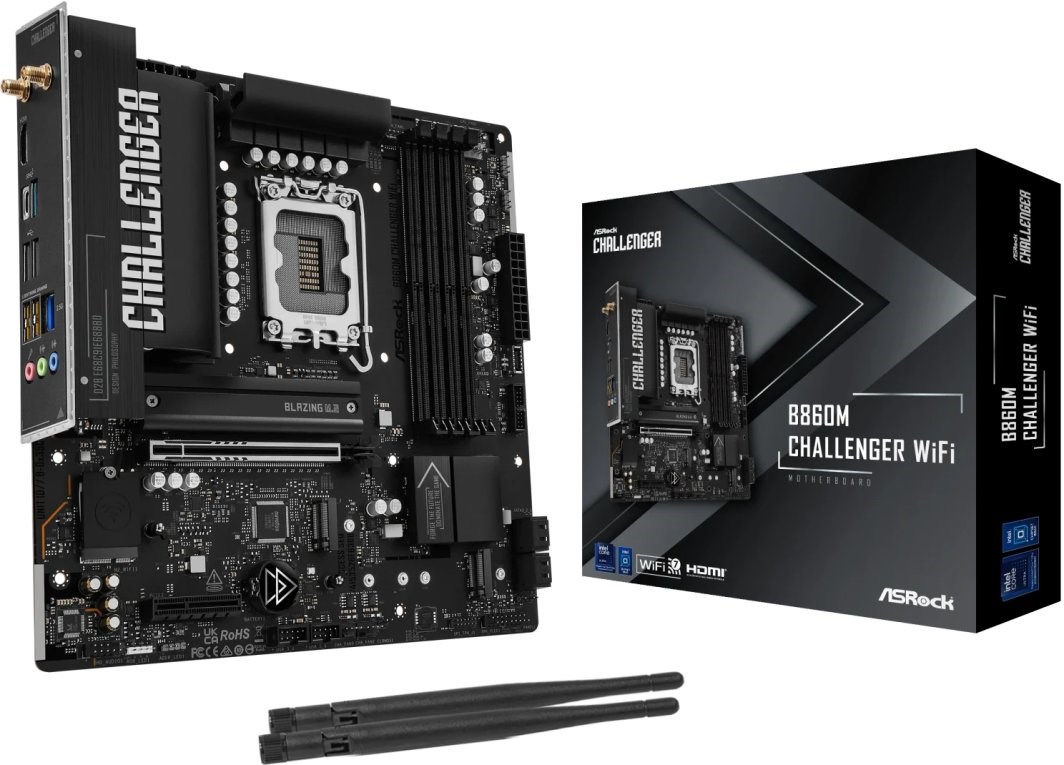 Asrock B860M CHALLENGER WIFI-moederbord