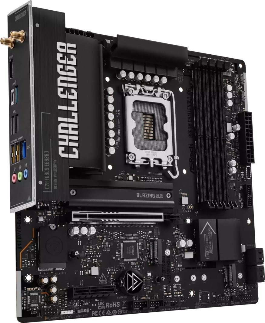 Asrock B860M CHALLENGER WIFI-moederbord