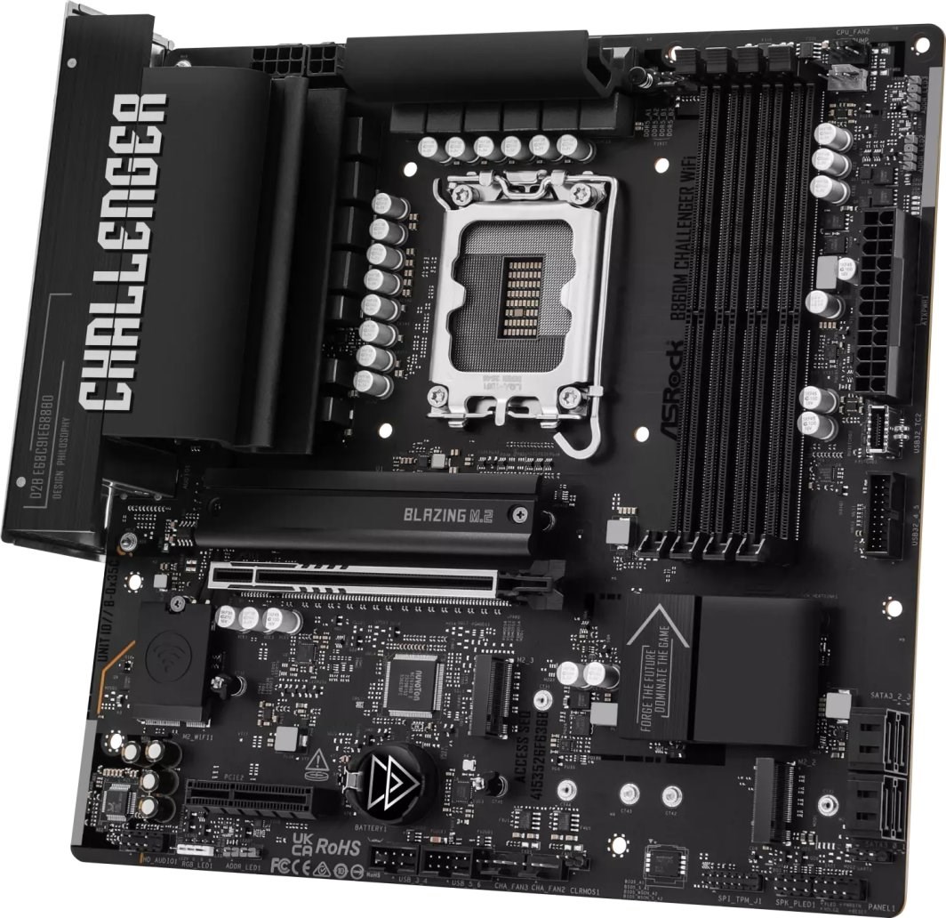 Asrock B860M CHALLENGER WIFI-moederbord