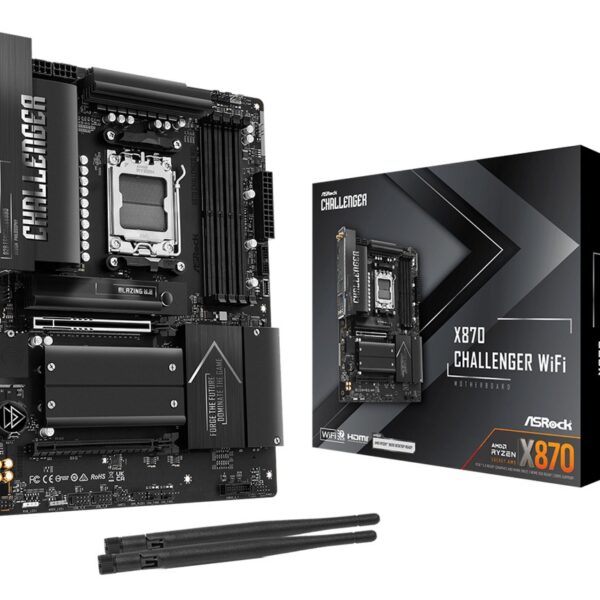 Asrock X870 Challenger WiFi AMD X870 Socket AM5 ATX