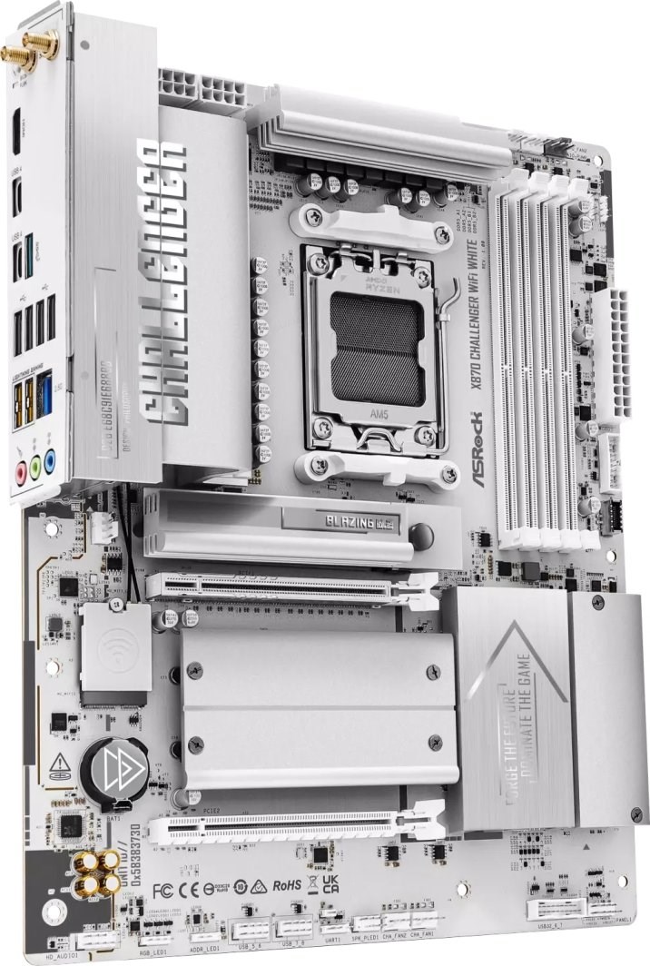 Asrock X870 CHALLENGER WIFI WHITE-moederbord