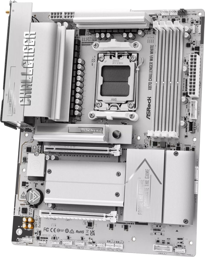 Asrock X870 CHALLENGER WIFI WHITE-moederbord