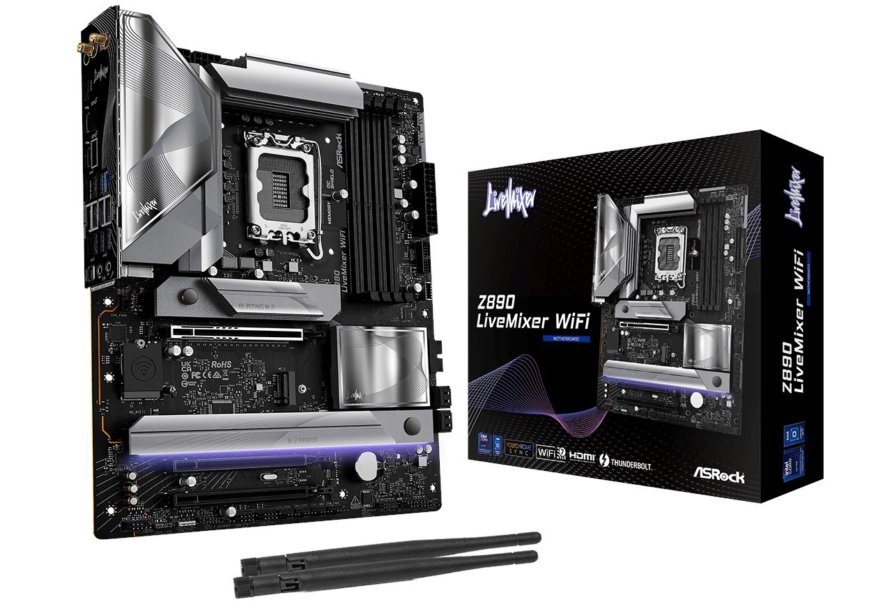 ASRock Z890 LiveMixer WiFi - Moederbord