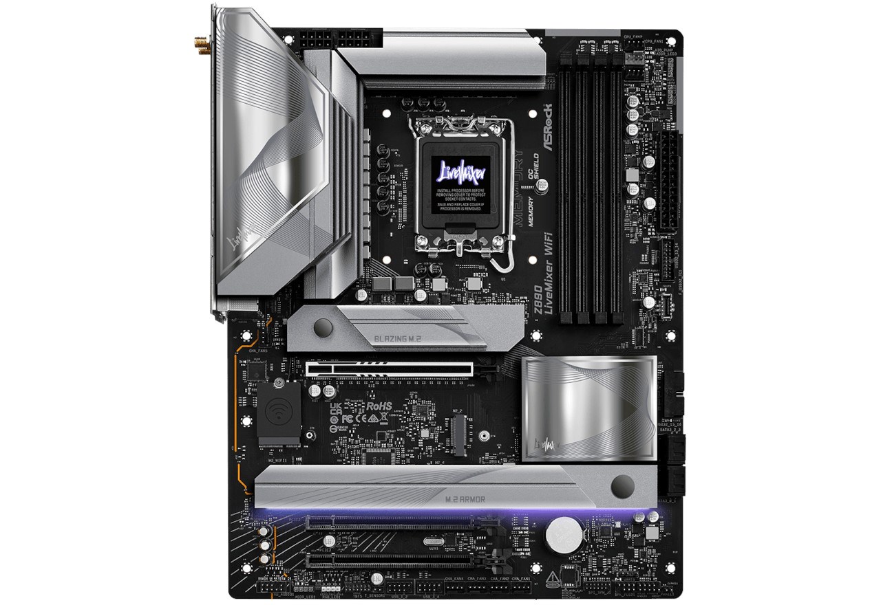 ASRock Z890 LiveMixer WiFi - Moederbord