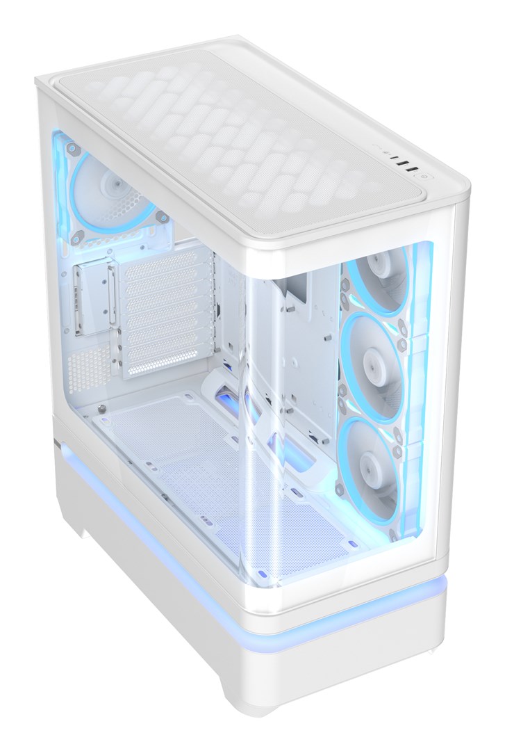 ASUS PRIME AP304 TG ARGB WHITE Wit