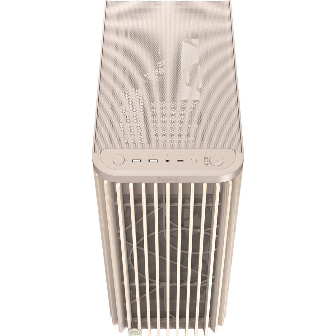 Behuizing Asus PROART PA401 WOOD TG PWM BEIGE