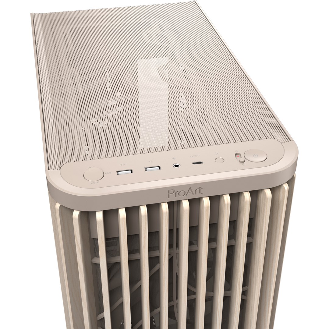 Behuizing Asus PROART PA401 WOOD TG PWM BEIGE