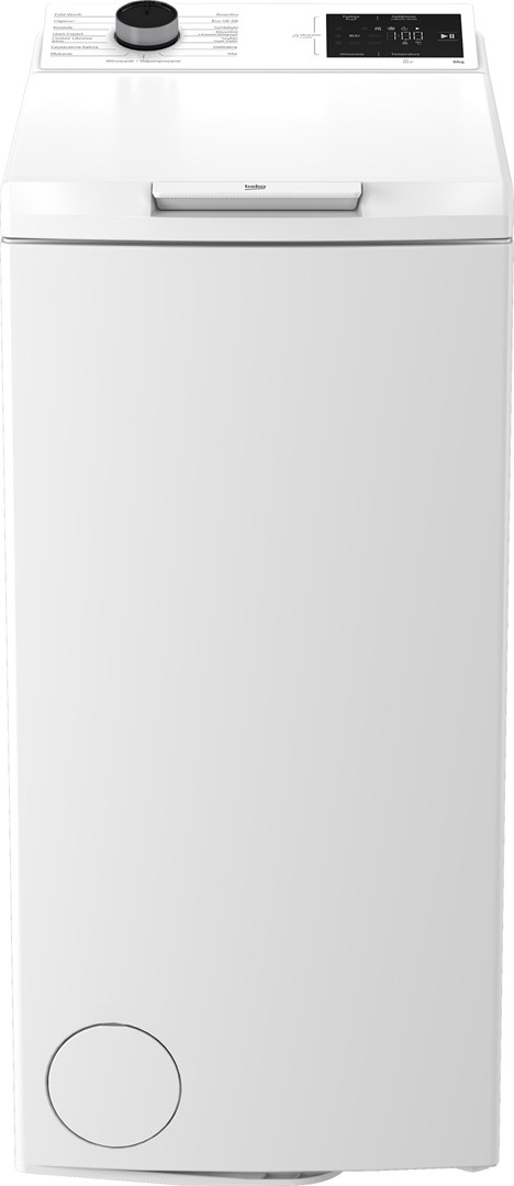 BEKO ETB622ECWPL wasmachine met bovenlader, 6 kg