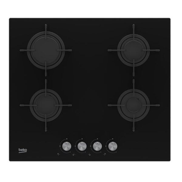 Beko HILG 64220 S kookplaat Zwart Ingebouwd Gaskookplaat 4 zone(s)