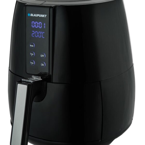 Blaupunkt AFD501 friteuse Dubbel 4 l Vrijstaand 1500 W Frituurpan Zwart