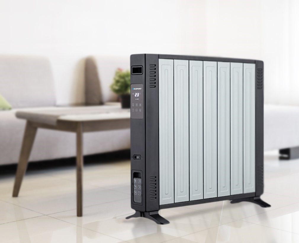 Blaupunkt HCO701 electrische verwarming Binnen Wit, Zwart 2000 W Convector elektrisch verwarmingstoestel