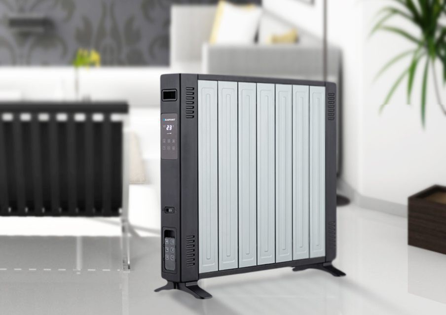 Blaupunkt HCO701 electrische verwarming Binnen Wit, Zwart 2000 W Convector elektrisch verwarmingstoestel