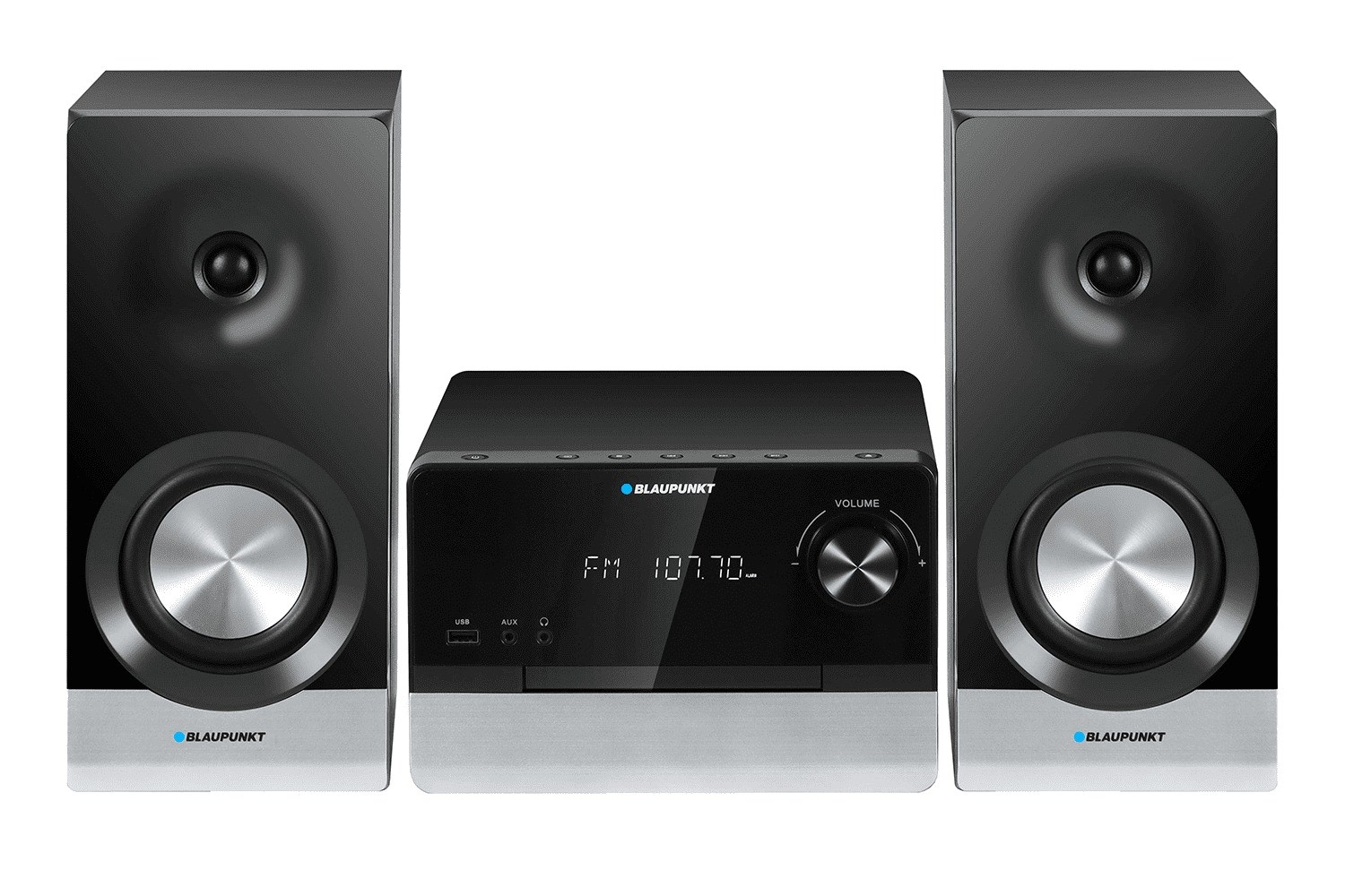 Blaupunkt MS40.2BT Micro-hi-fi systeem zwart