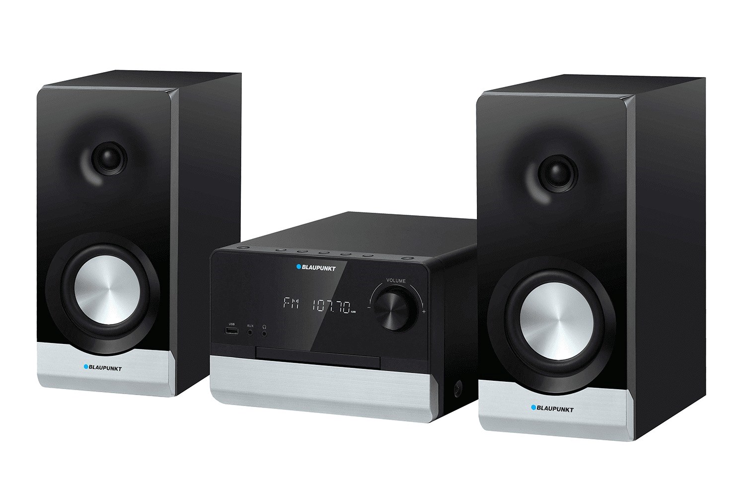 Blaupunkt MS40.2BT Micro-hi-fi systeem zwart