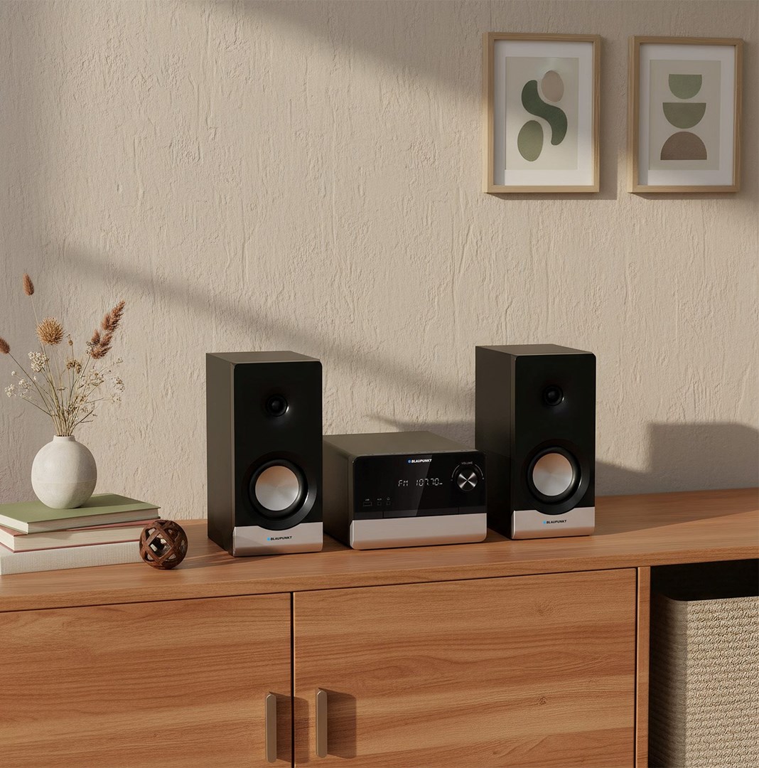 Blaupunkt MS40.2BT Micro-hi-fi systeem zwart