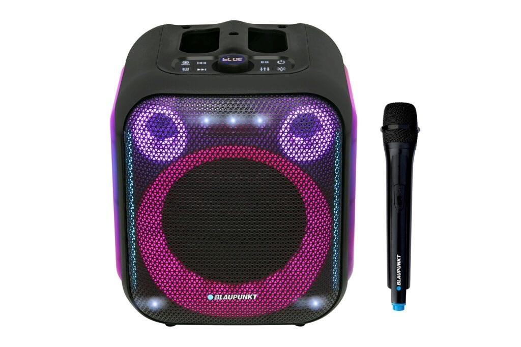 Blaupunkt PB6LED Draagbare / feest luidspreker zwart