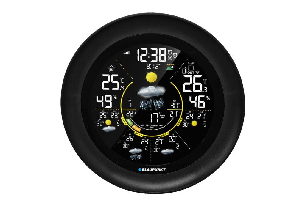 Blaupunkt WS65BK APP weerstation zwart