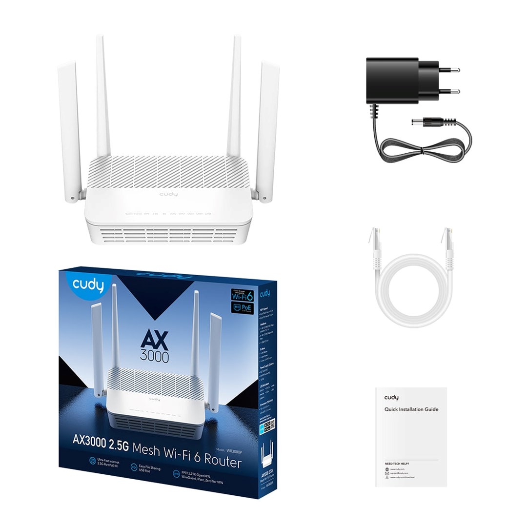 CUDY WR3000P router