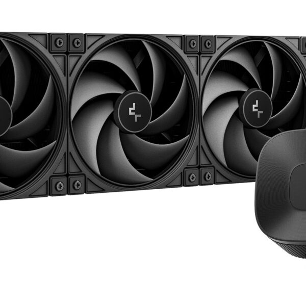 DeepCool LE360 V2 ZERO DARK Processor Kit voor vloeistofkoeling 12 cm Zwart 1 stuk(s)