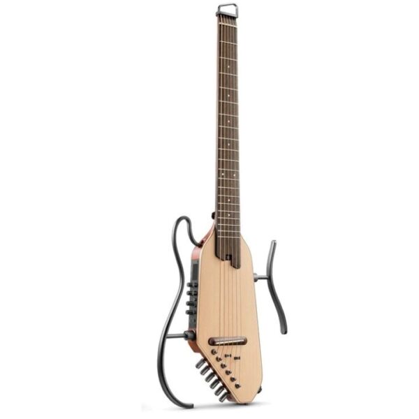 Donner Hush I Pro Natural Spruce - elektrische gitaar