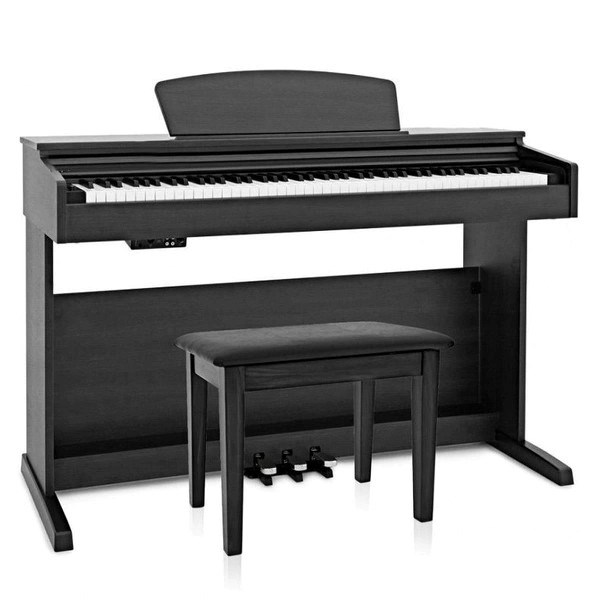Dynatone SLP-175 BLK - digitaal piano met bankje