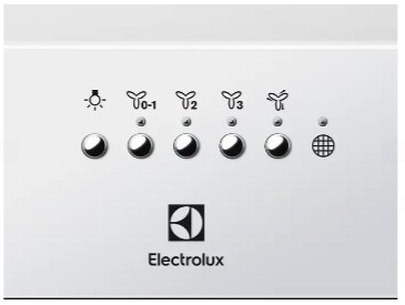 Electrolux LFG719W Inbouw Wit 580 m³/uur