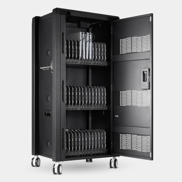Formcase TransformerCart T36PD Perf. Plus Wagentje voor draagbaar apparaatbeheer Zwart