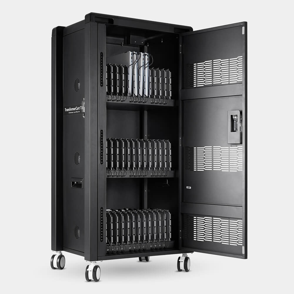 Formcase TransformerCart T36PD Perf. Plus Wagentje voor draagbaar apparaatbeheer Zwart