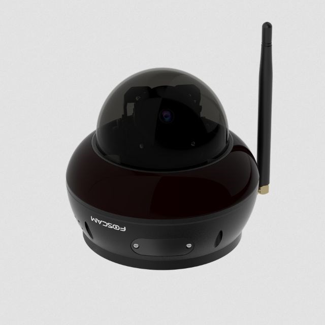 FOSCAM Wi-Fi D8T 8 MP-camera, zwart