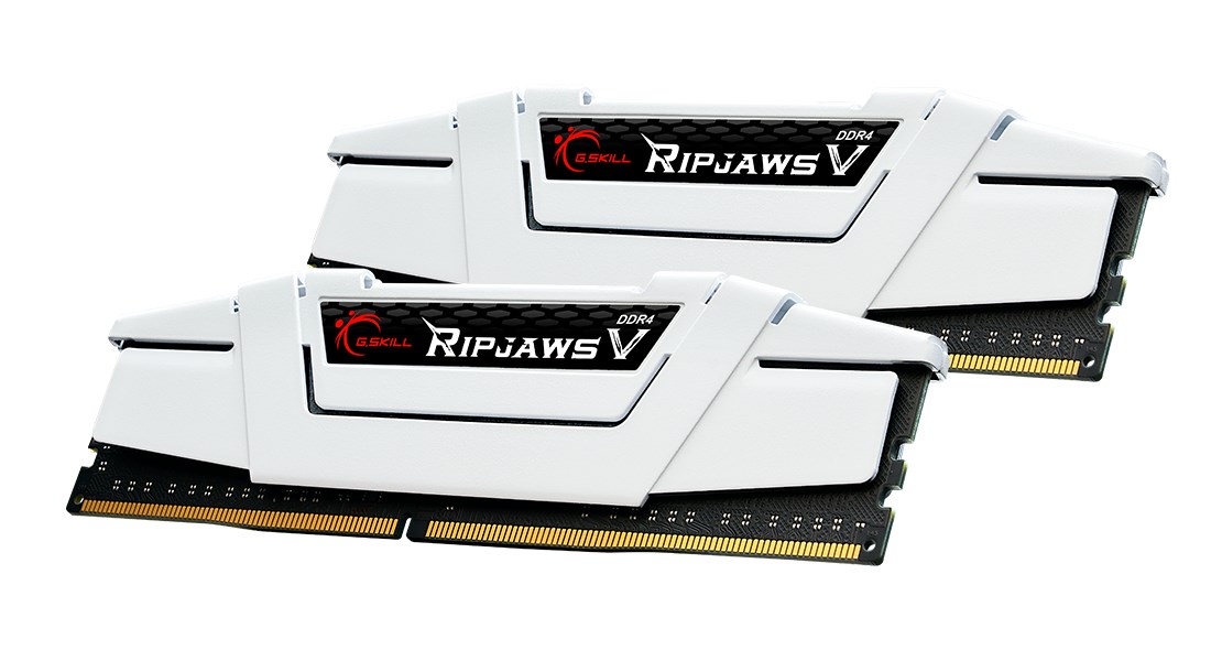G.SKILL RIPJAWSV DDR4 2X8GB 3600MHZ CL16 REV2 WHITE
