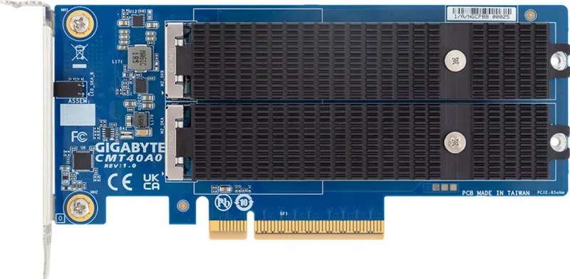 GIGABYTE CMT40A0 interfacekaart/-adapter Intern M.2