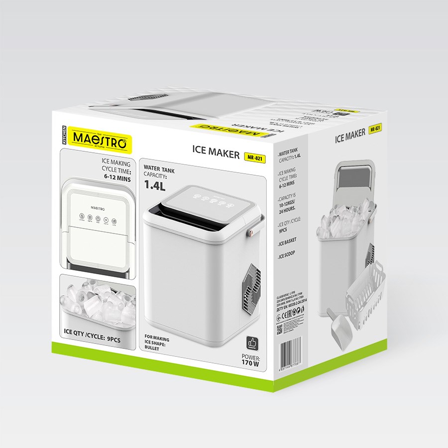 IJsmachine MAESTRO MR-821 Wit