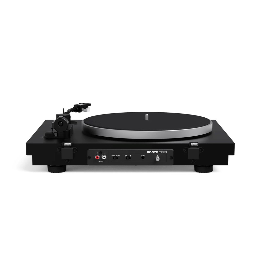 Kanto Audio obi3 gen2 - platenspeler, zwart