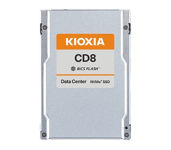 Kioxia CD8-R 15,4 TB 2.5" PCI Express 4.0 NVMe BiCS FLASH TLC
