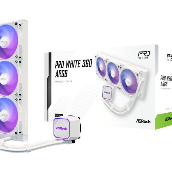 Koeling ASRock Pro White 360 ARGB