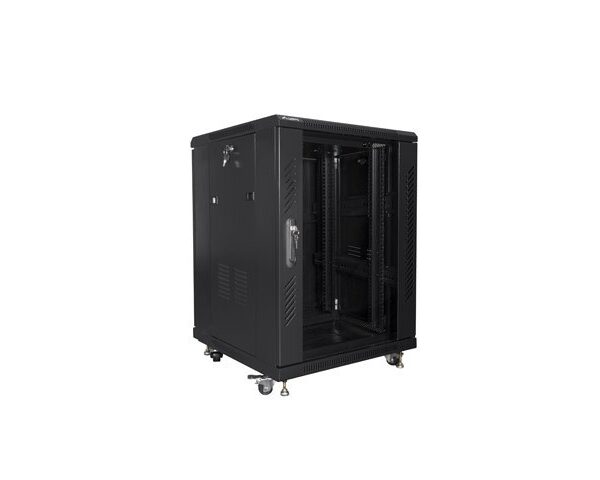 LANBERG 19" 15U 600X600 RACK KAST ZWART