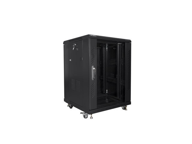 LANBERG 19" 15U 600X600 RACK KAST ZWART