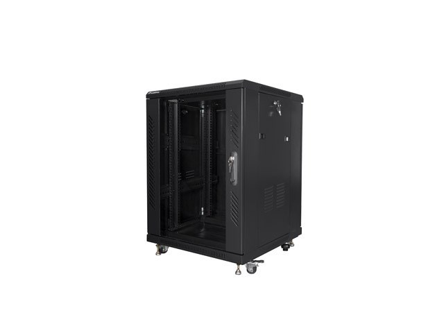 LANBERG 19" 15U 600X600 RACK KAST ZWART