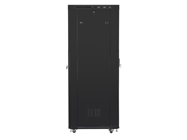 LANBERG VRIJSTAANDE 19" RACKKAST 42U 600 × 1000 ZWART GEPERFOREERDE DEUREN LCD (FLAT PACK) V2