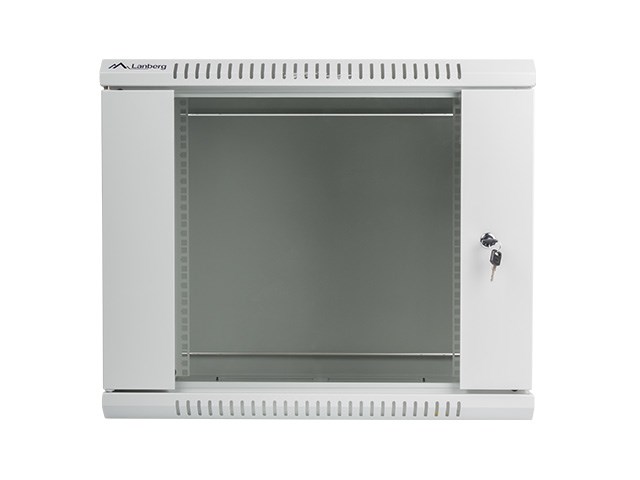Lanberg WF01-6609-10S rack 9U Wandrek Grijs